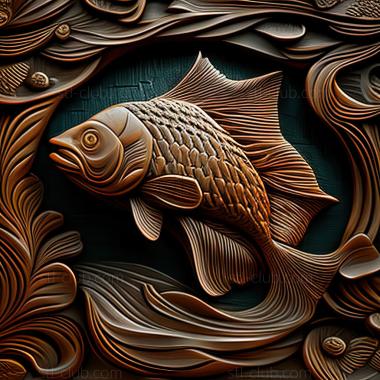 3D model st Fish (STL)